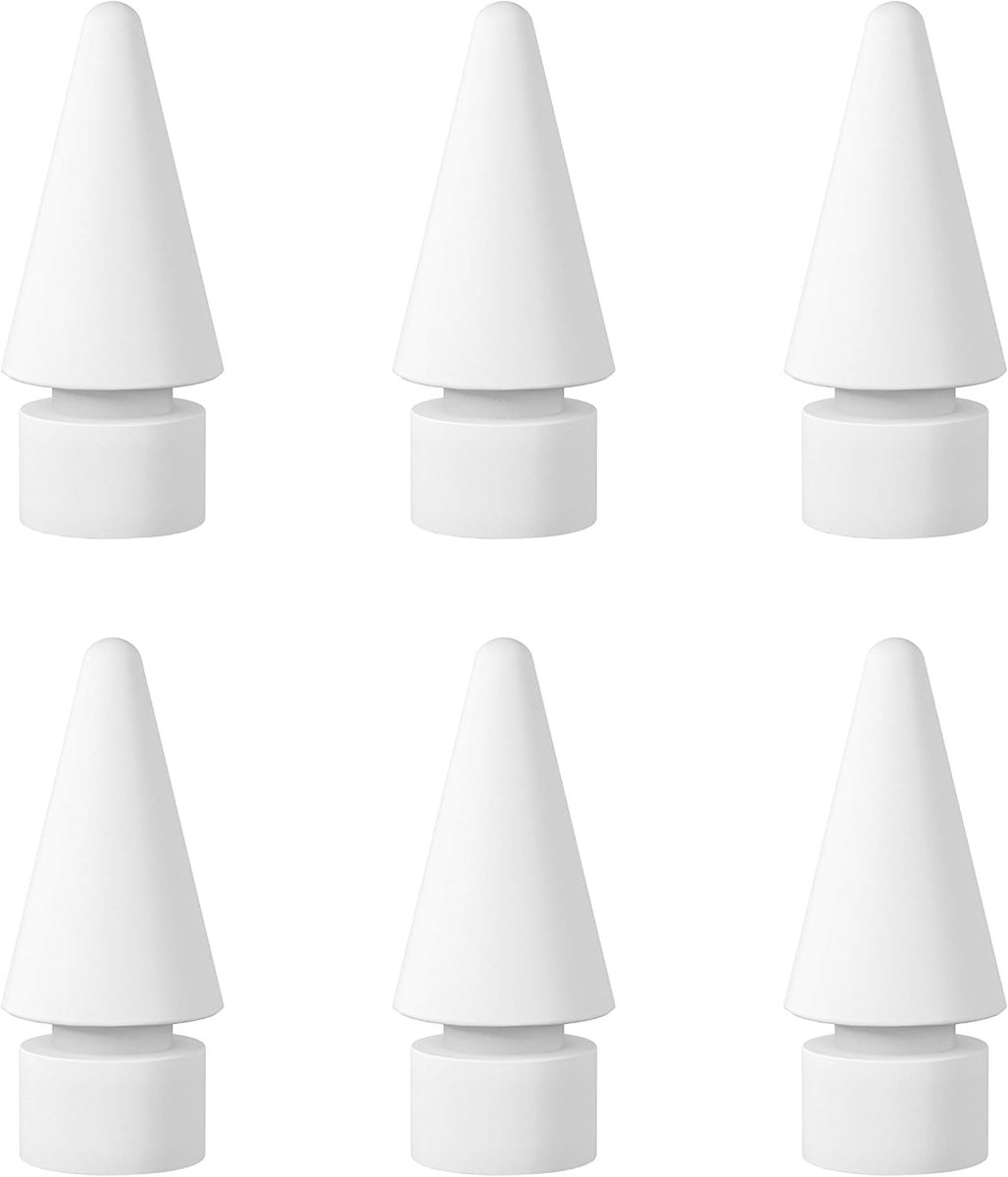 OASO Pencil Tips Replacement for Apple Pencil 1st & 2nd Gen — 6 Pack